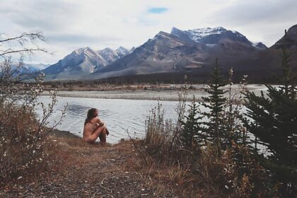 Pris dans un magnifique camping que j'avais pour moi toute seule