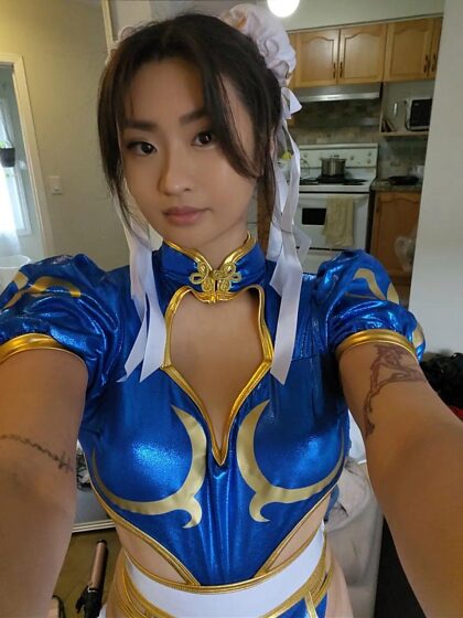 Vestita come Chun Li