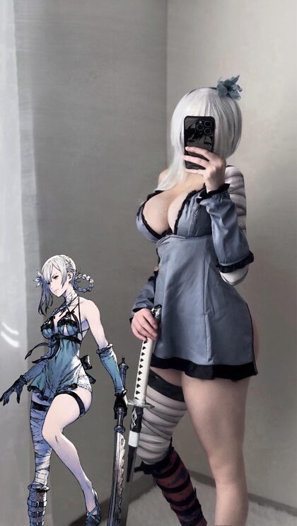 Meu cosplay de Kainé de Nier!  <3