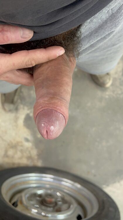 Thanks for all the love in my two previous posts. I love sharing my foreskin covered penis.