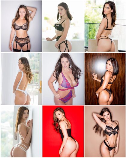 Qual é sua estrela pornô morena favorita no Blacked?