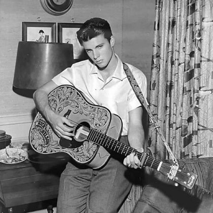 Ricky Nelson, Chris Evans, années 50