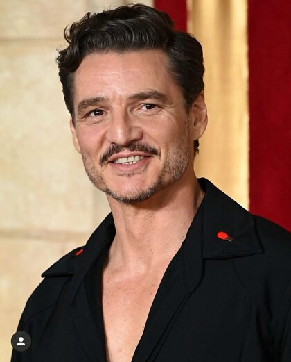 Pedro Pascal alla première a Londra del Gladiatore II