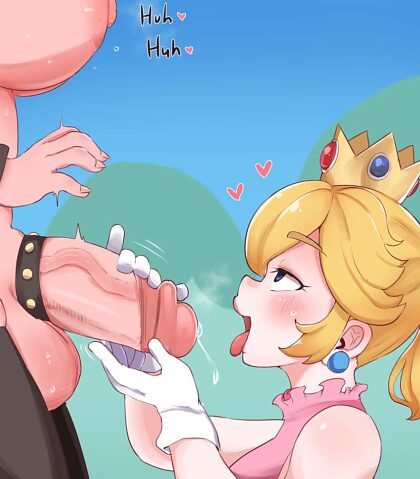 Futa Bowsette Fellation