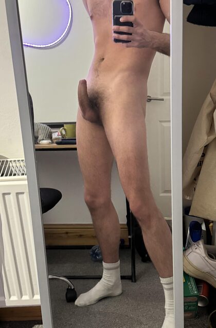 love showing off my 5.5 inch cock