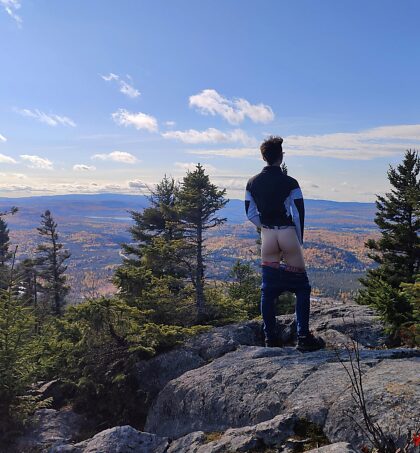 Au sommet de la montagne