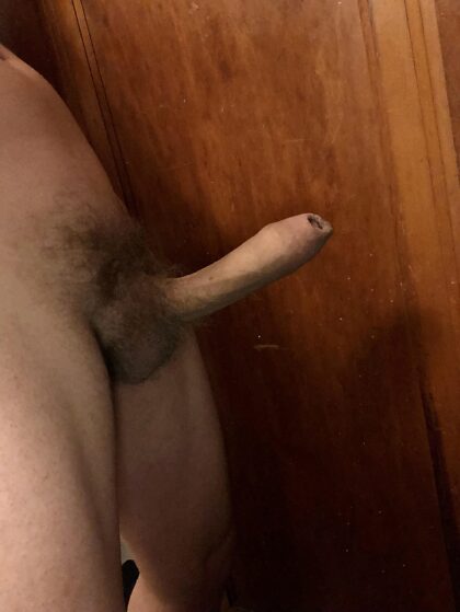 Love showing off my uncut American cock