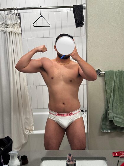 white briefs are my favorite