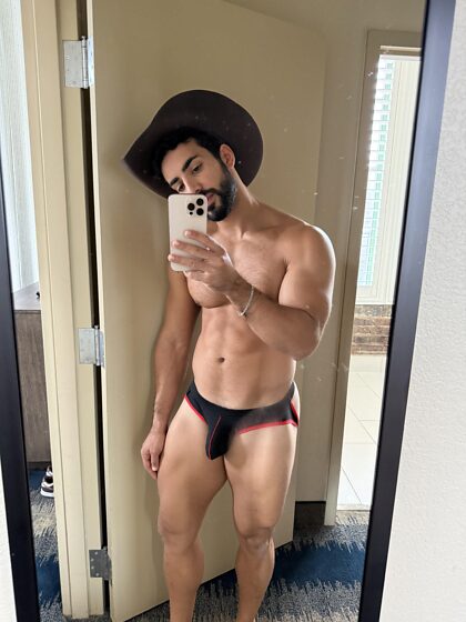 Este cowboy manda lembranças para você!