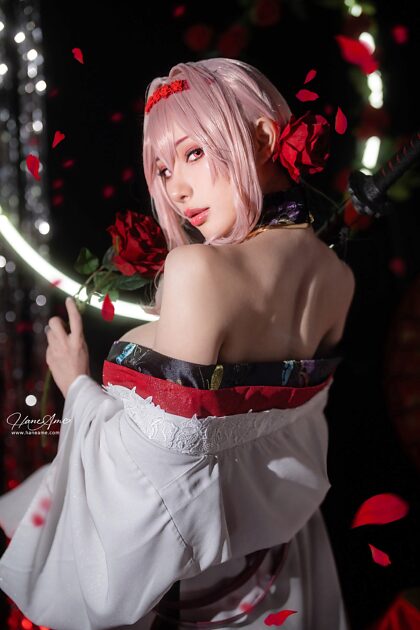 NIKKE Scarlet 코스프레 by HaneAme Shadow Longing Flower 버전