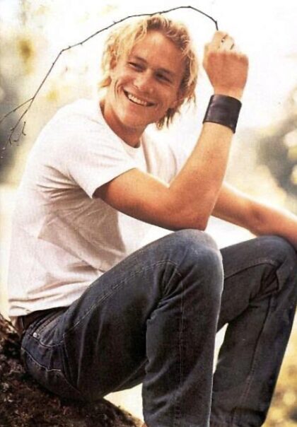 Heath Ledger. Ce sourire et ce talent. Quelle perte !