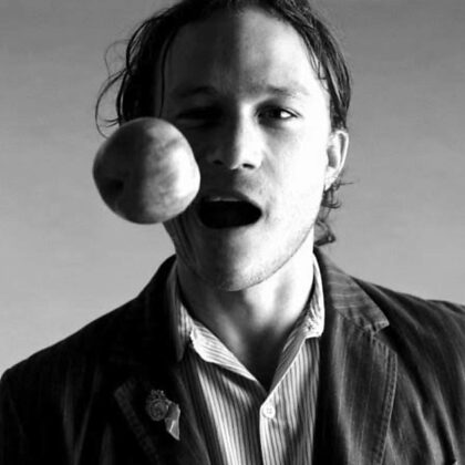 Heath Ledger.  Ten uśmiech i talent.  Co za strata!