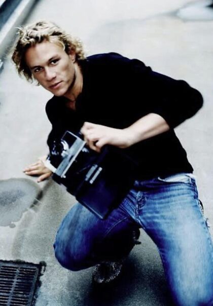 Heath Ledger.  Ten uśmiech i talent.  Co za strata!