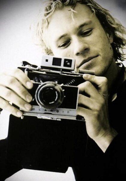 Heath Ledger.  Ten uśmiech i talent.  Co za strata!