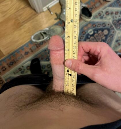 how’s my average dick ;)