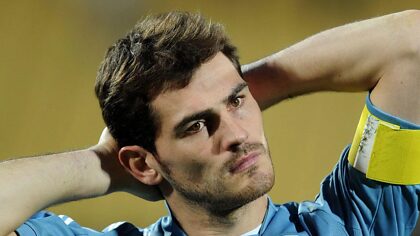 Iker Casillas (ex-goleiro espanhol).  Sempre tive uma queda por ele ❤️❤️