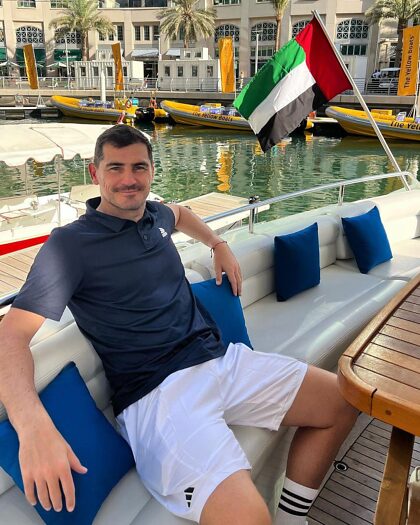 Iker Casillas (ancien gardien de but espagnol).  J'ai toujours eu un faible pour lui ❤️❤️