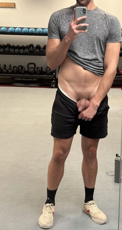 Showing off at the Gym