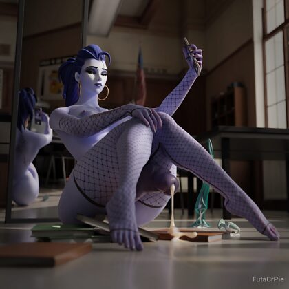 Widowmaker prend un selfie pour vous !