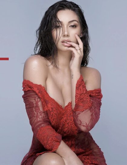 Misa Campo cover shoot for FHM Philippines