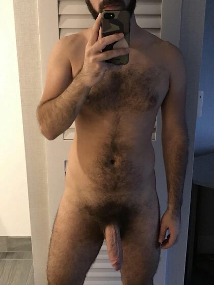 20’s I love showing off my fur now 