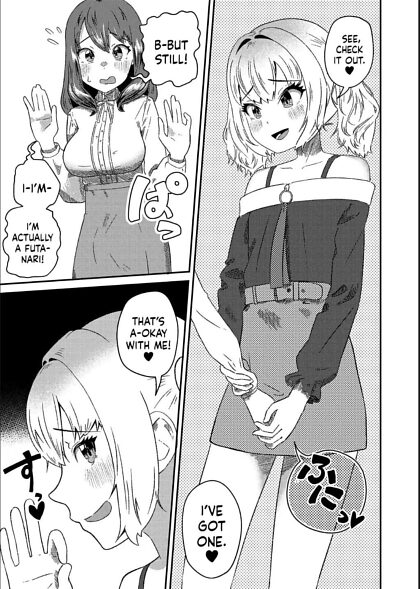 Mesu Gal Otokonoko ga Futanari Onee-san ni Wakarasarechau...!  / Un Femboy garce Gyaru vient « comprendre » un Futanari Onee-san !