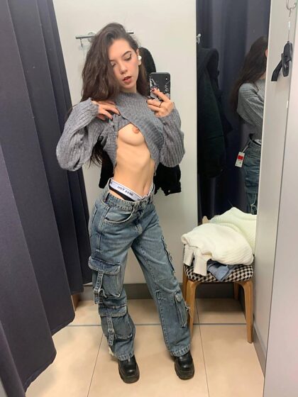 Taste me in this fitting room