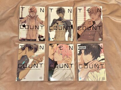 Finalmente recebi o último volume de Ten Count hoje.