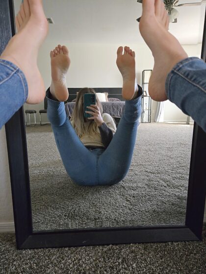 Quand les chaussettes sont enlevées, il est temps de faire la fête !