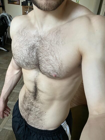 Anyone looking for a warm hairy man-chest for the holidays?