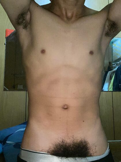 Would you accept a hairy asian guy like me?