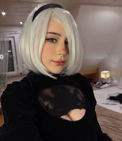 мой косплей 2B ^^