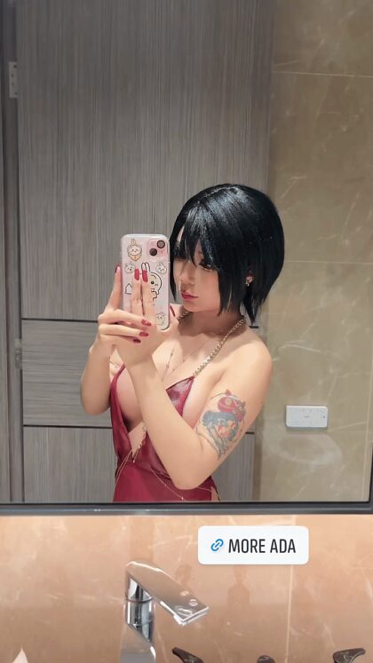 Robe de soirée Ada Wong par Umeko J