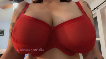 And the red bra hits it’s limit