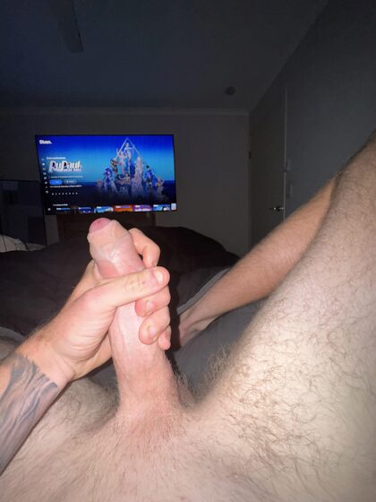 Do any of you pull your foreskin over when you blow to fill it up with cum ?? No ? Just me ?