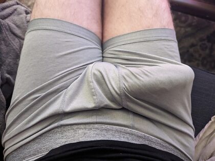 It's as heavy as my huge bulge makes it look