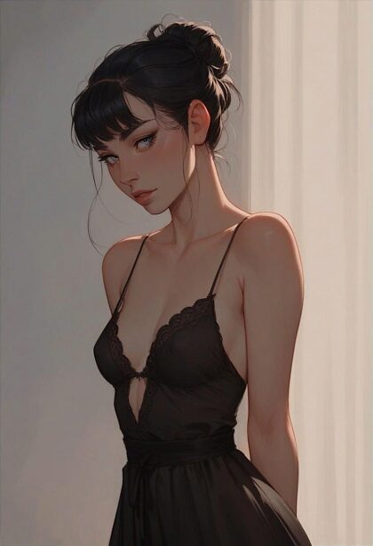 Black Nightgown