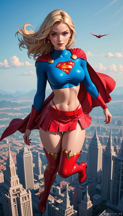 Supergirl und Star Fire