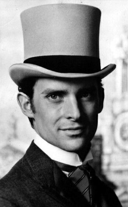 Jeremy Brett in the movie My Fair Lady in 1964 