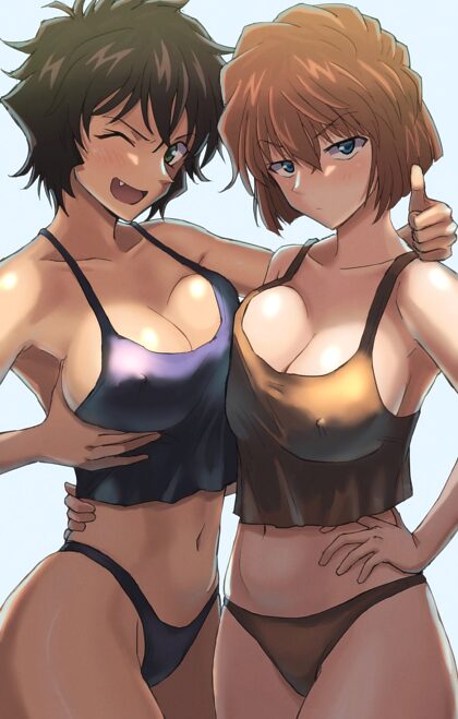 Miyano Shiho et Sera Masumi