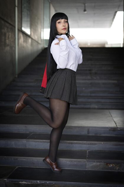 Yumeko z Kakegurui mojego autorstwa