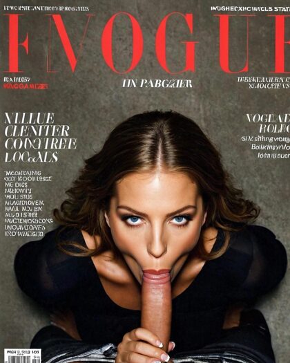 Vogue est devenu fou ! Est-ce que c'est assez fou ?