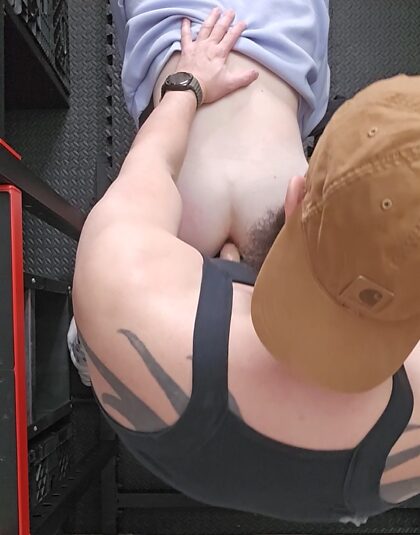 Daddy trying to work out at the gym, but this twink ass looked too good