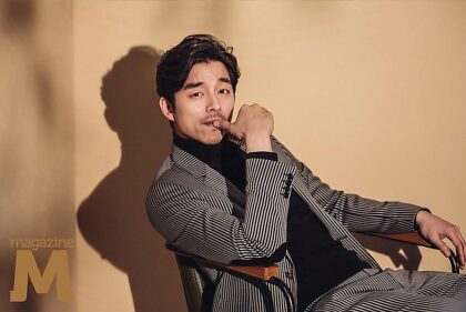 Gong Yoo avec une barbe de trois jours ouiiiiiiiiiiiiiiiiiiiiiiiiiiii