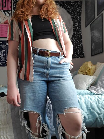 Swipe to get me out of my gay-ass clothes 