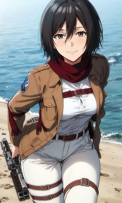 Mikasa aus Attack on Titan von Sophia