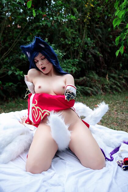 Ahri uit League of Legends door Biancakariina