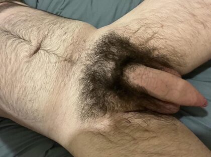 Just my hairy cock ;)