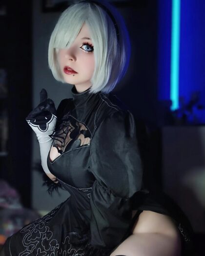 2B cosplay mojego autorstwa :3