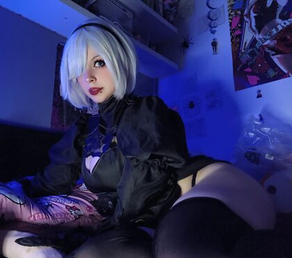 2B cosplay mojego autorstwa :3